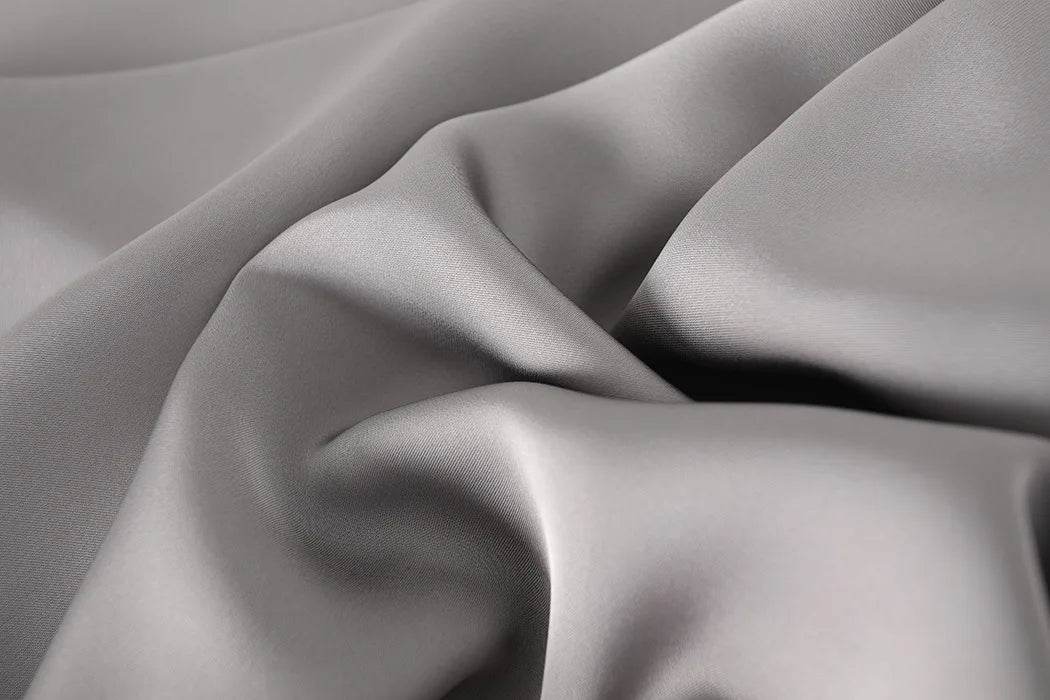 High Waisted Satin Long Skirts for Women Spring/Summer New 2025 Women's Skirt A-line Fashion Elegant Slim Fit Grey Black Skirt - AIAZ