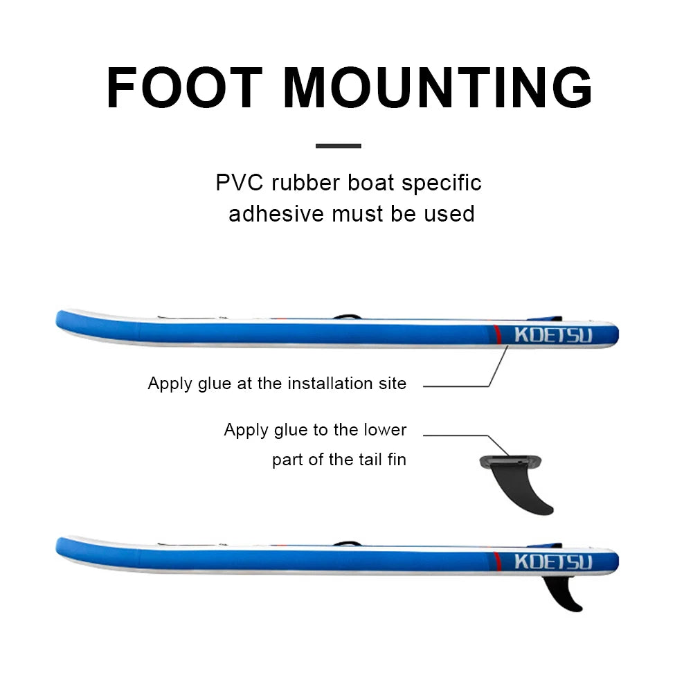 4.5/8/9/9.5/10Inch Surfboard Fin SUP Accessories Stand Up Paddle Board Slide-in Fin Detachable Surf Water Wave Fin Stablizer