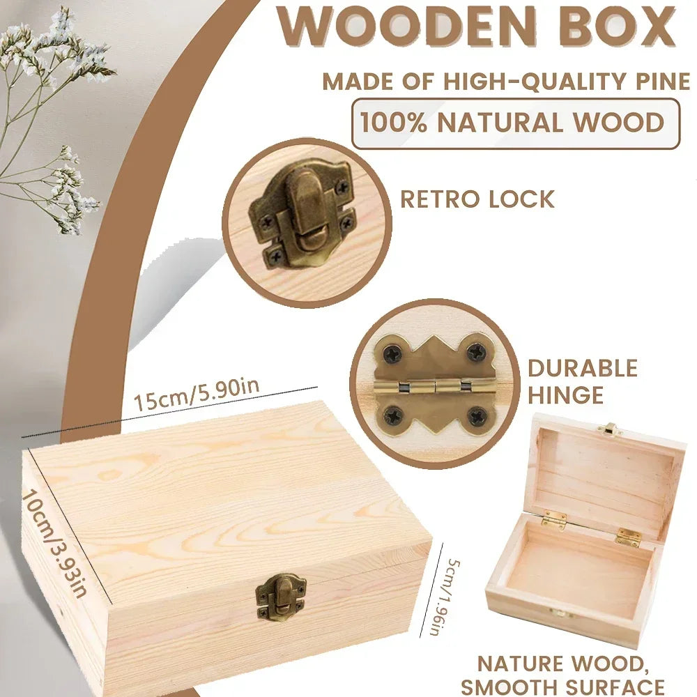 Personalised Safari Animal Baby Memory Box Custom Wooden Boxes Newborn Shower Gift Baby Birth Stats Keepsake Box Umbilical Boxes