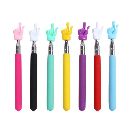 Blackboard Meeting Teacher Supplies Preschool Teaching Tools Finger Reading Guide Teacher's Special Pointer Teaching Stick - AIAZ