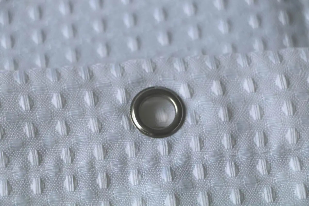 Minghe Fabric Shower Curtain,Heavy Duty Cloth Bathroom Shower Curtain,Polyester Shower Curtain Waffle 230 gsm