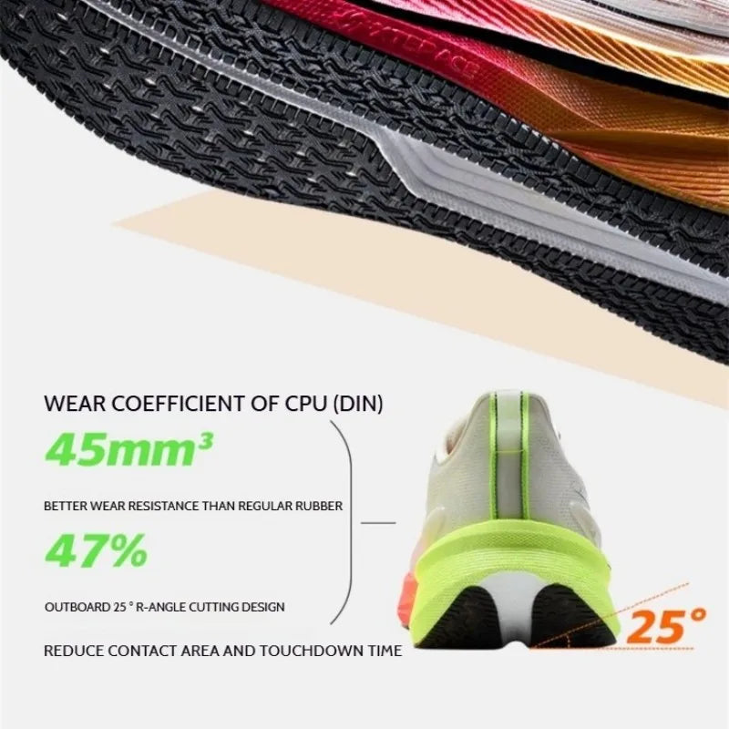 Xtep Women Running Shoes 2000km 3.0 2025 Spring Lightweight Cushioned Wear-Resistant Training Jogging Sneakers  875118110034