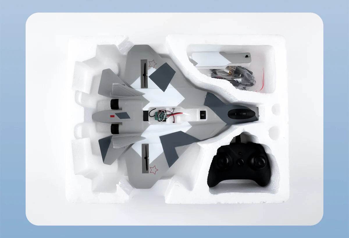 RC Foam Aircraft SU-35 Plane 2.4G Radio Control Glider Remote Control Fighter Plane Glider Airplane Foam Boys Toys for Children - AIAZ