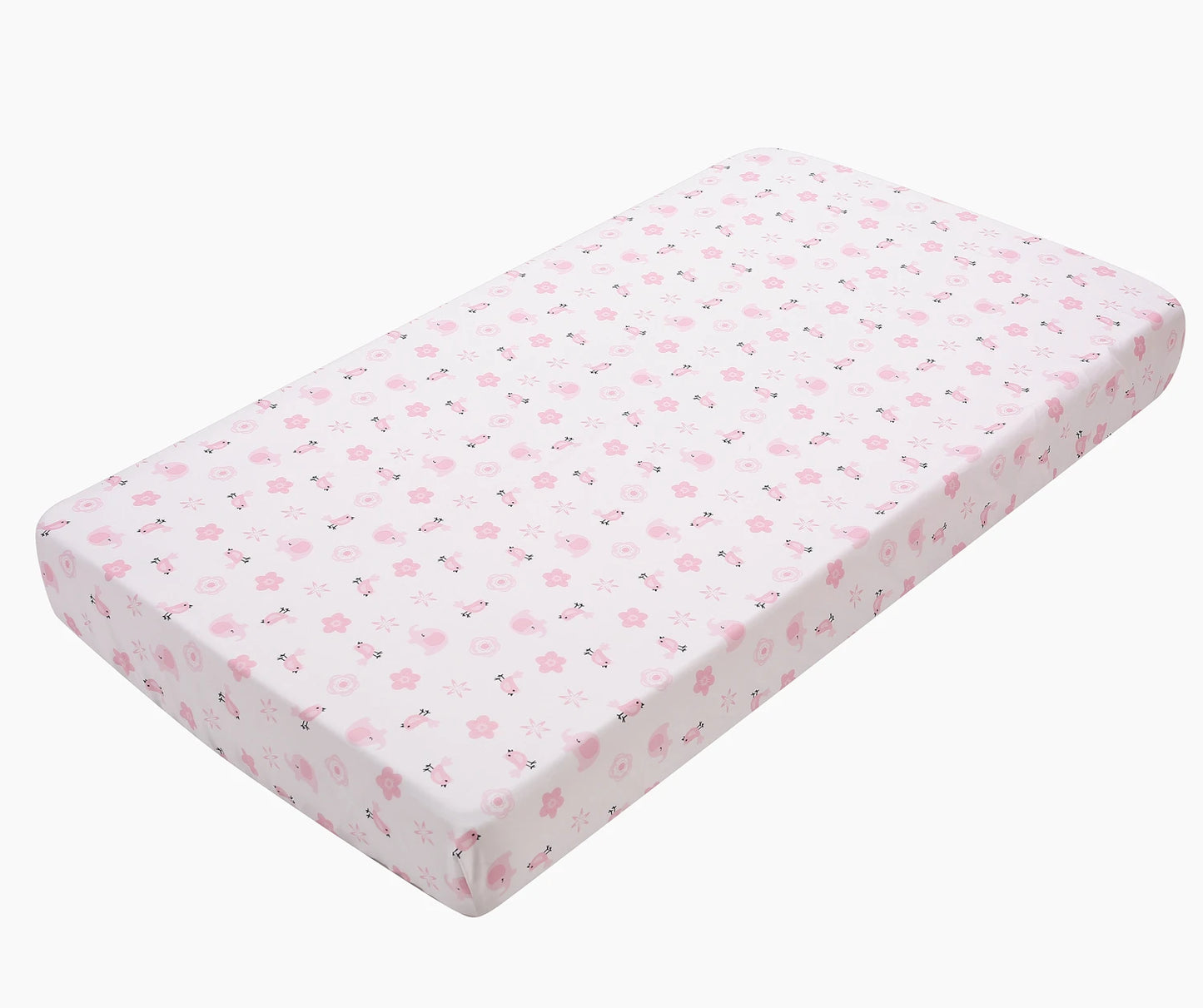 Crib Bedding Set for Boys Girls Nursery Bedding Soft Baby Bedding Crib Set 4Piece Crib Comforter Fitted Sheet Crib Skirt Blanket