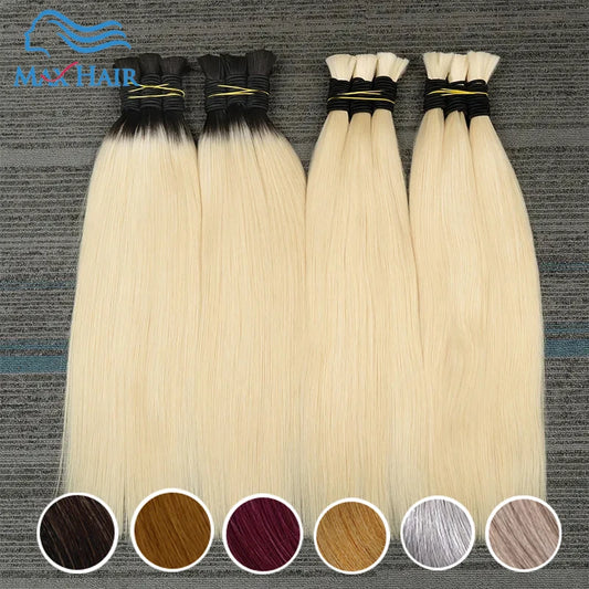 Perucas 613 Feixes De Cabelo 100 Humano Brasileiro Original Natural Para Mega Her 300 Gramas 70cm Indiano Virgens Loiros Suelto