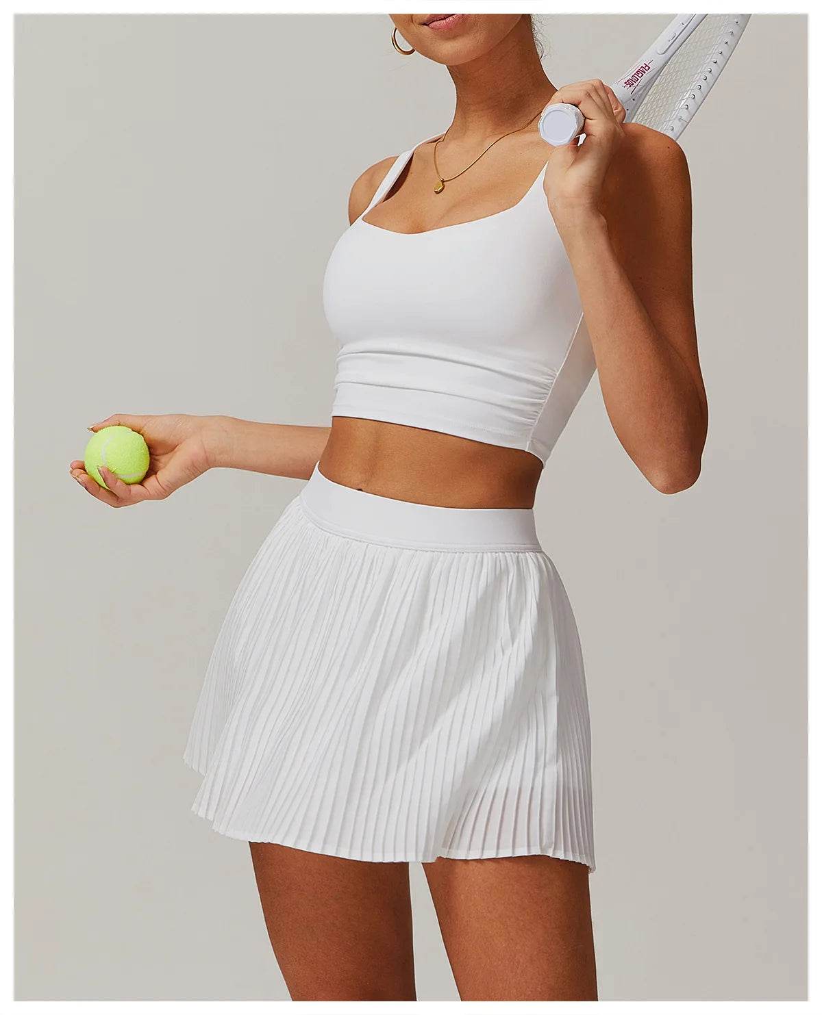 Yoga Sets Workout Sets for Women 2 Pieces Gym Suits Long Sleeved Outfits Zipper Fitness Jacket Running Short Skirt Sportswear - AIAZ