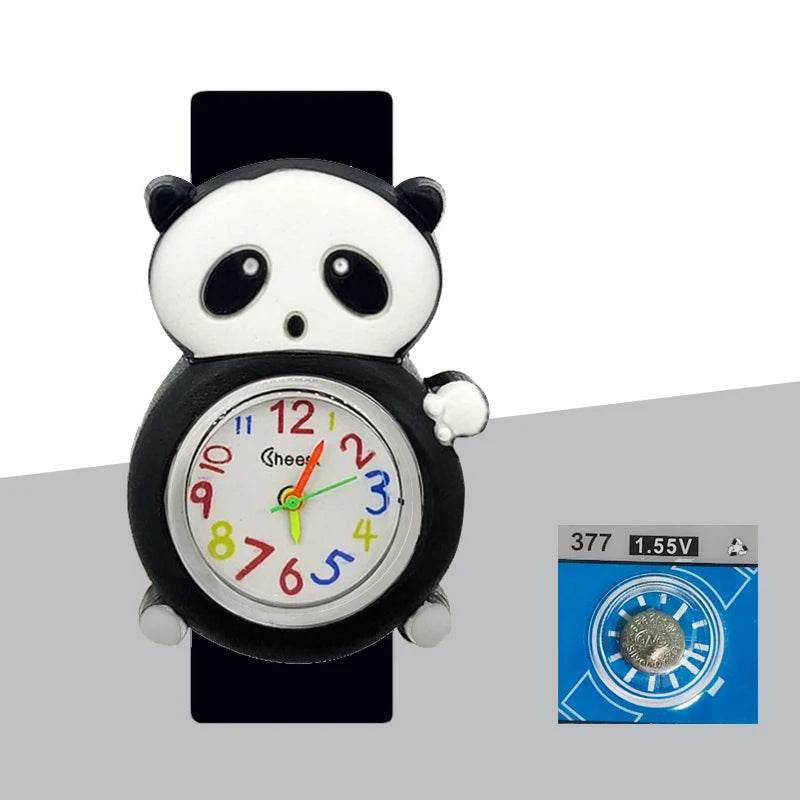 Baby Birthday Gift Children Toys Watches Cartoon Animal Dial Bracelet Kids Watches for Boy Girl 2-15 Years Old Child Clock - AIAZ