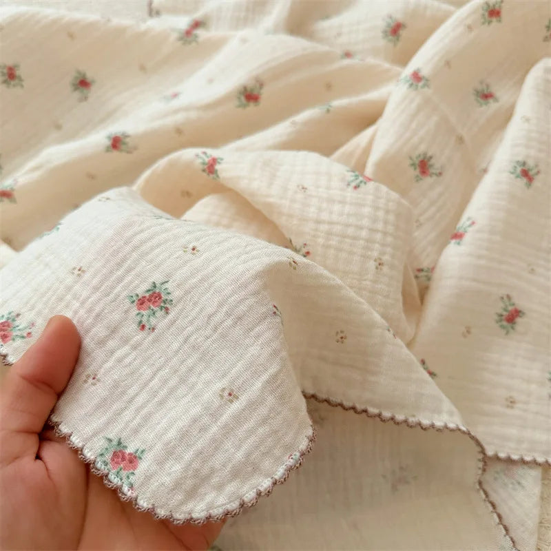 Baby Blanket Newborn Summer Muslin Swaddle Blankets Baby Wrap Cotton Soft Receiving Blankets Bedding Crib Quilt Stuff Bath Towel