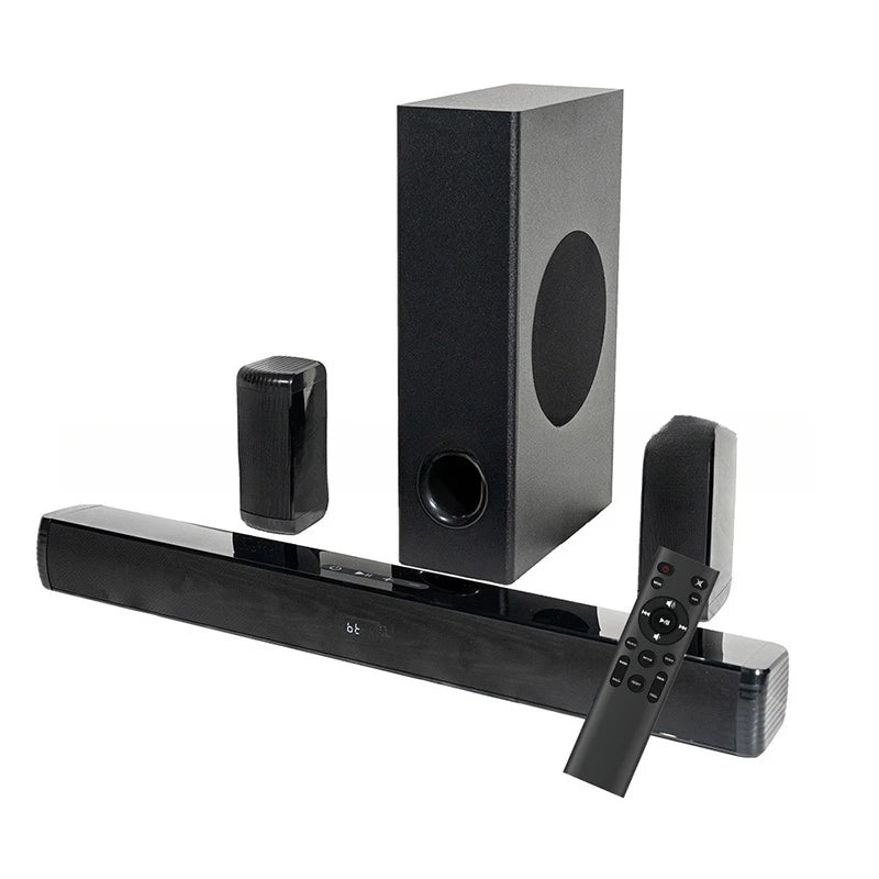 240W 5.1CH Soundbar with Subwoofer,2-in-1 Detachable Bluetooth 5.0 Soundbar for Smart TV,Home Theater Bluetooth Speakers