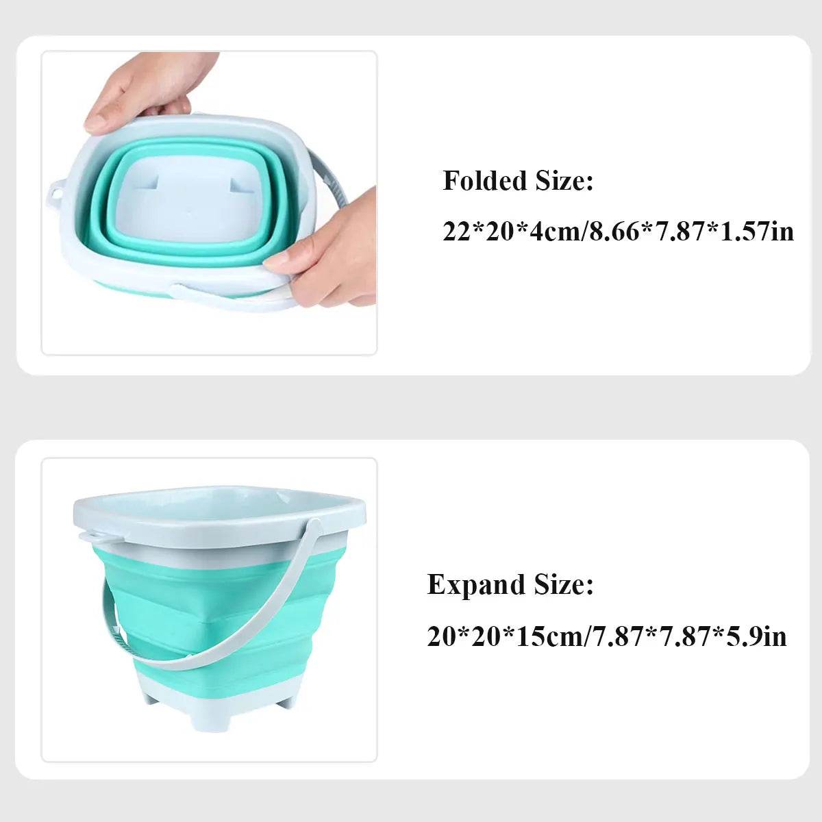 11/5/1 PCS Beach Sand Play Water Set Folding Bucket Summer Toys for Children Kids Outdoor Game Sandbox Accessories Color Random - AIAZ