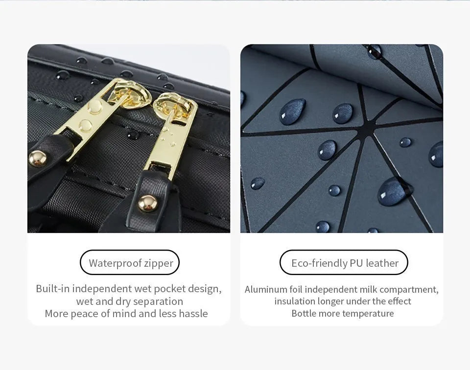 AIBEDILA Mommy Bag Waterproof Large Capacity Fashionable and High Quality Supplies Supplies for Pregnant Women Babies Backpacks