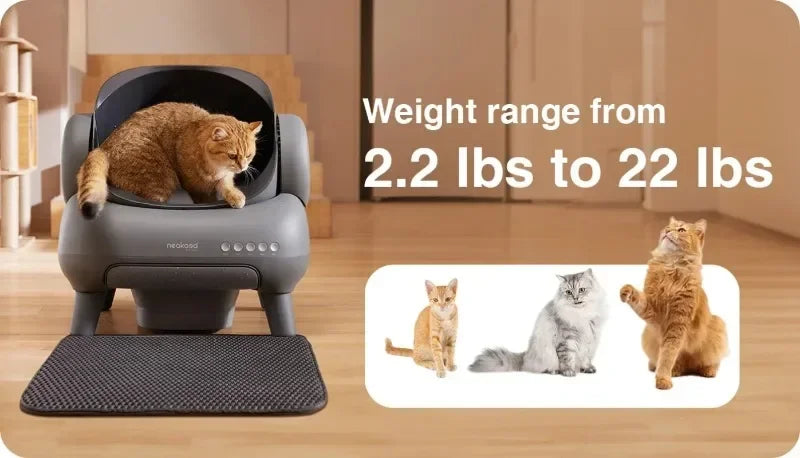 Origin Neakasa M1 Large Low noise Odor Eliminator App Control Intelligent Electric Self Cleaning Smart Automatic Cat Litter Box