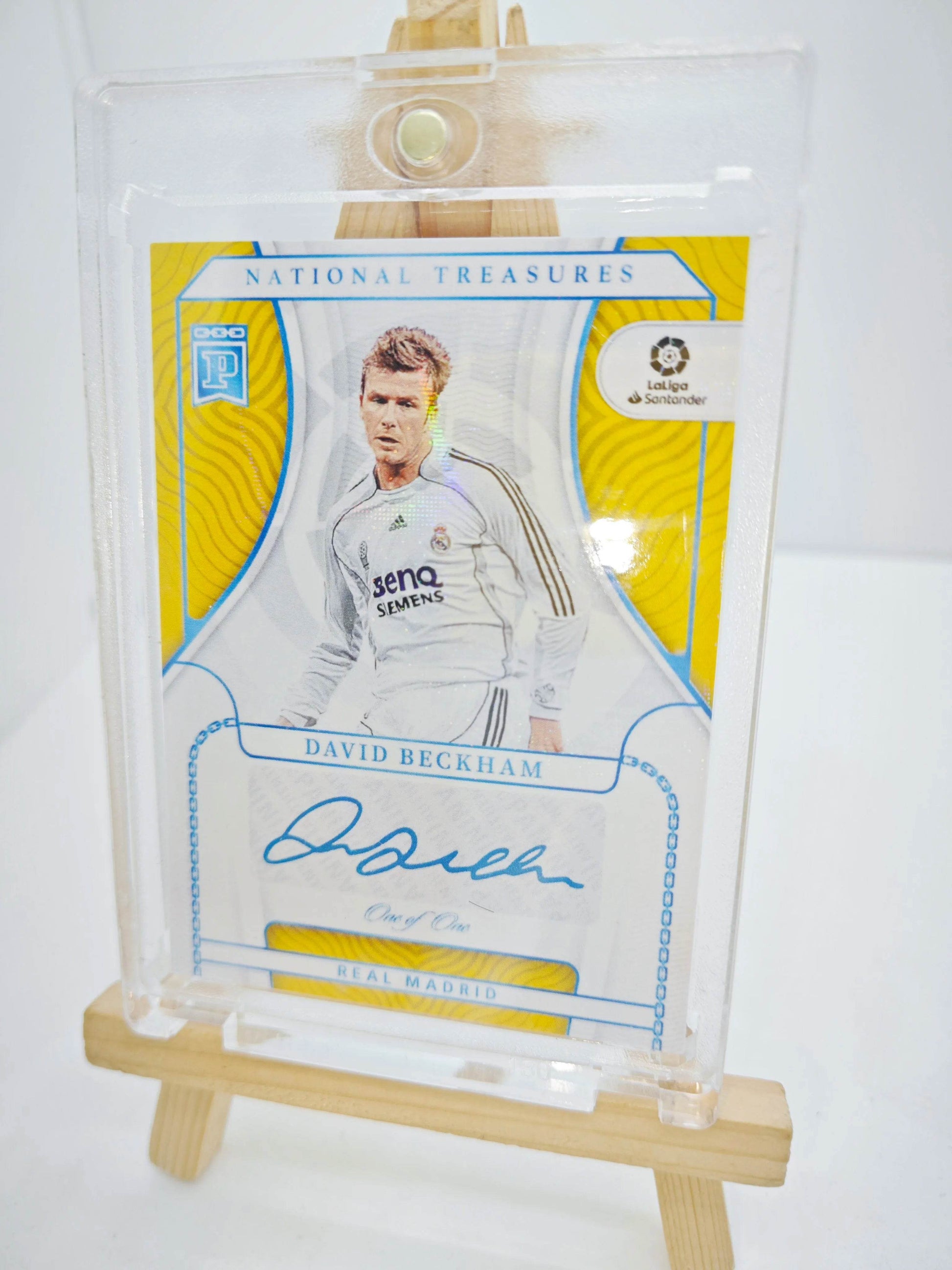 Panini collectible card laser flash DIY Messi Cristiano Ronaldo Kylian Mbappe David Beckham Card bricks Holiday gifts 1.5mmthick - AIAZ