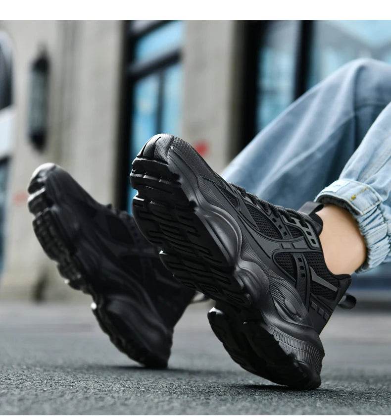 Men's Shoes Cool Platform Running Sneakers Men Fashion Good Large Size 48 Street Athletic Walking Sneakers For Men High Quality - AIAZ