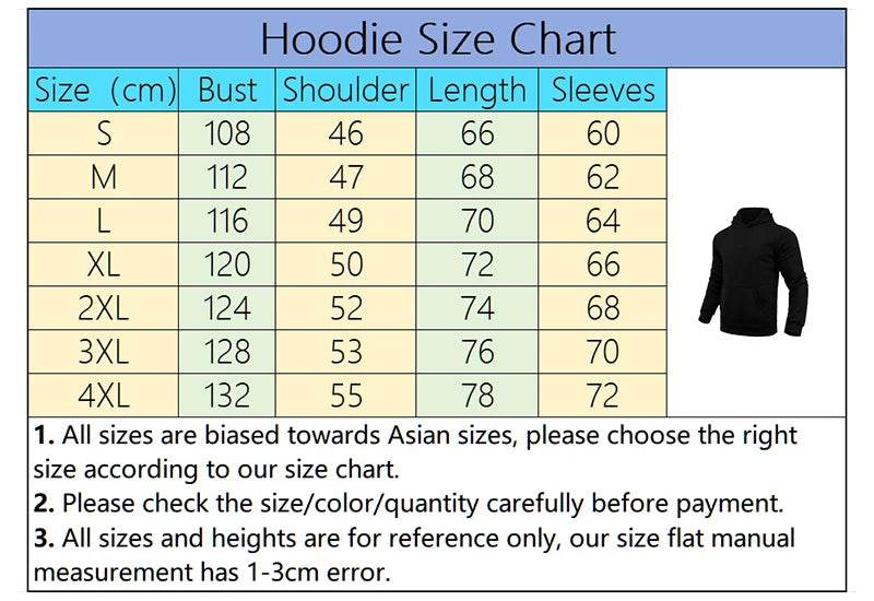 Vintage Compass Print Hoodies for Men High Quality Hooded Long Sleeve Pullover All Season Daily Casual Sports Tops Men's Clothes - AIAZ