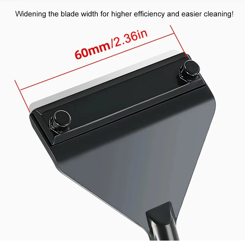 Aquarium flat sand algae removal dual-use glass Algae scraper stainless steel household cleaning to tools Fish tank accessories