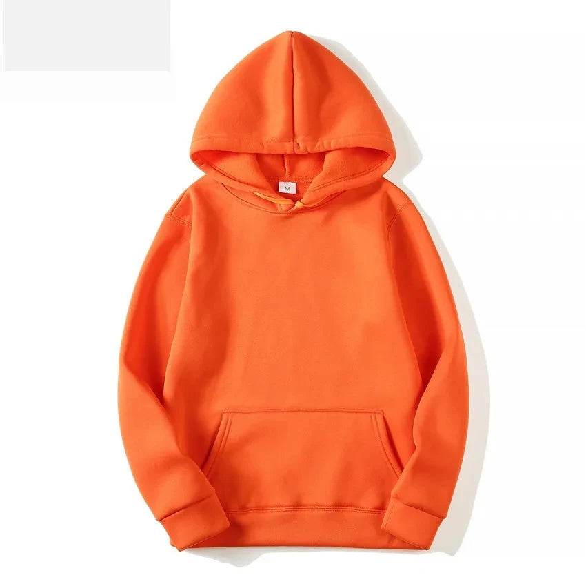 Hoodies for men and women 2025 autumn new item heavyweight American high street men's top plus size hooded pullover - AIAZ