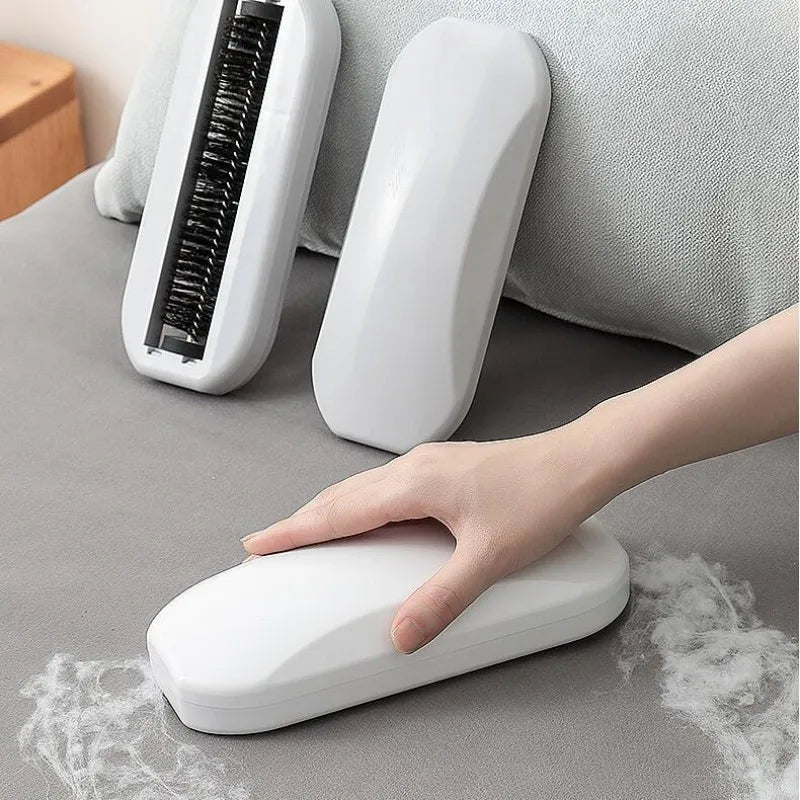 Electrostatic Carpet Floor Sweeper Brush Handheld Sofa Cleaning Roller for Bed Fluff with Trash Collector Household Cleaner