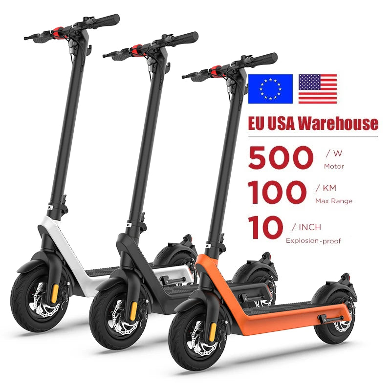 2024 X9 Self-Balancing Electric Scooter 10 Inch Max 40km/h New Design Adult Electric Moped Scooter Sale For USA Canada Warehouse