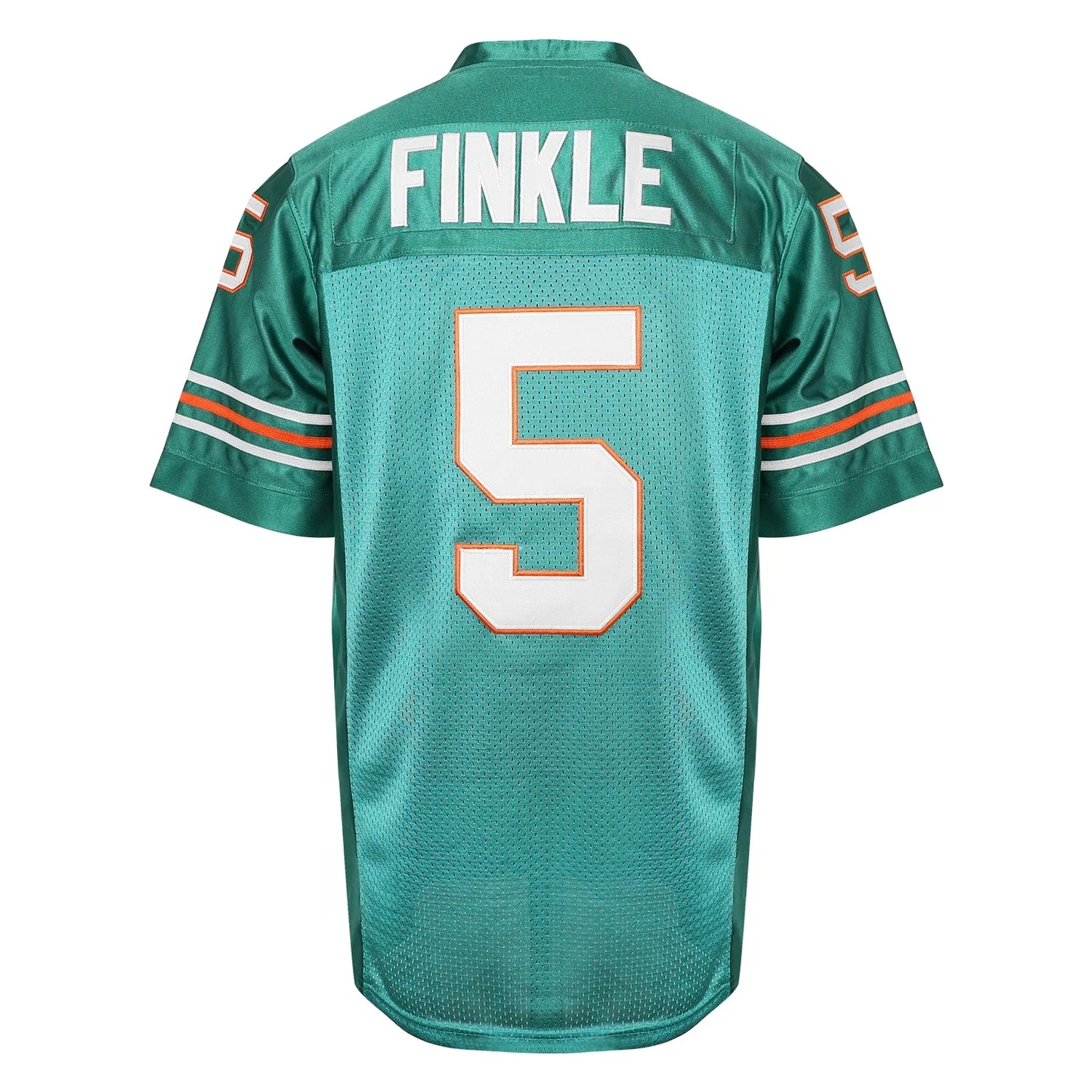 Sport #5 Ray FINKLE Ace Ventura Movie Short Jersey Teal Green 100% Stitched Ray FINKLE Retro Football Jerseys