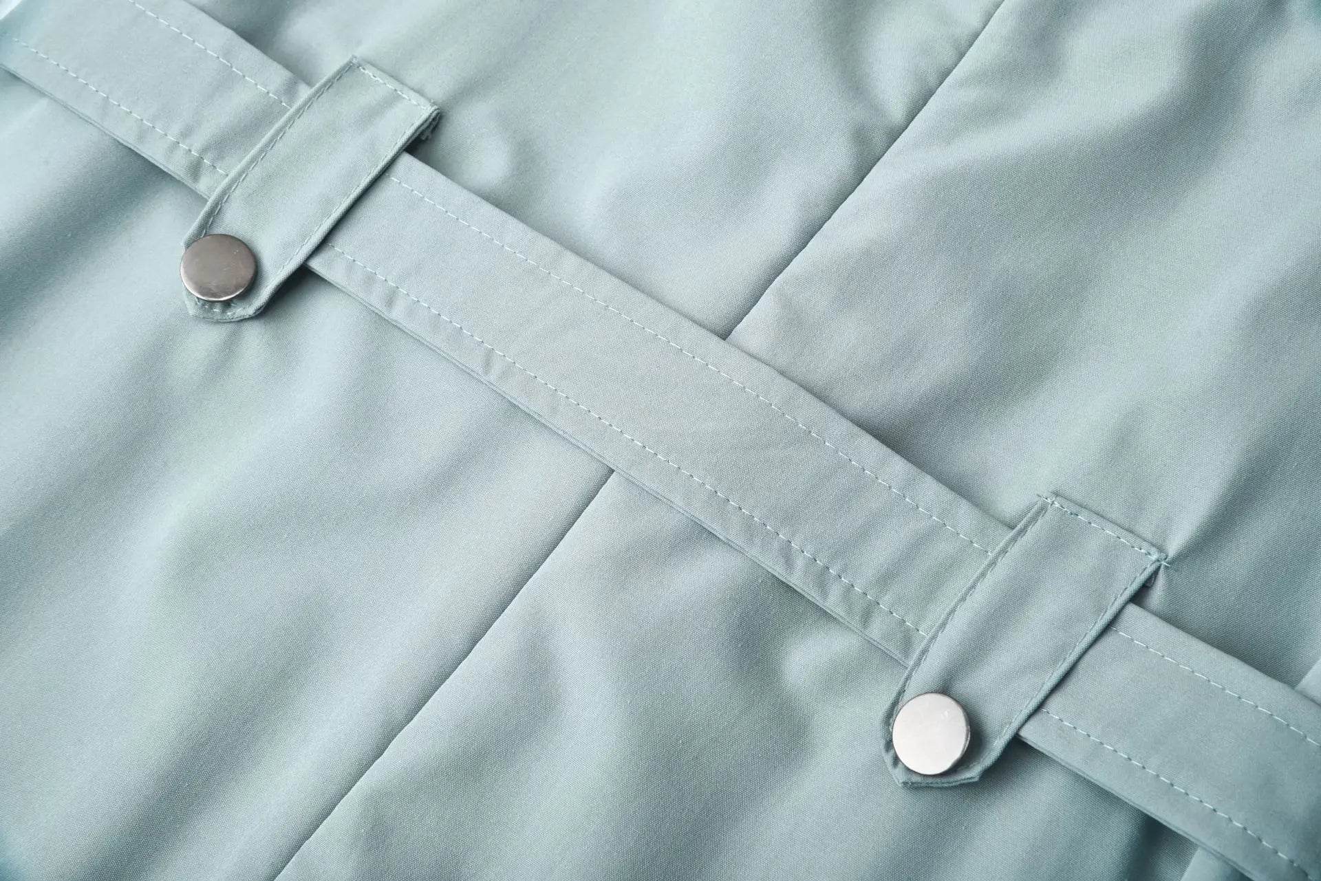 2025 Women's Casual Jumpsuits Cargo Playsuit Sleeveless O Neck Jumpsuit With Pocket and Belt Elegant Pencil Pants Loose Overalls - AIAZ