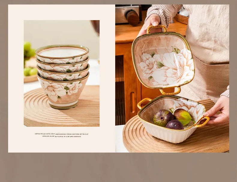 High-quality Ceramic Spoons Wholesale Combinations Household Gift Tableware Sets