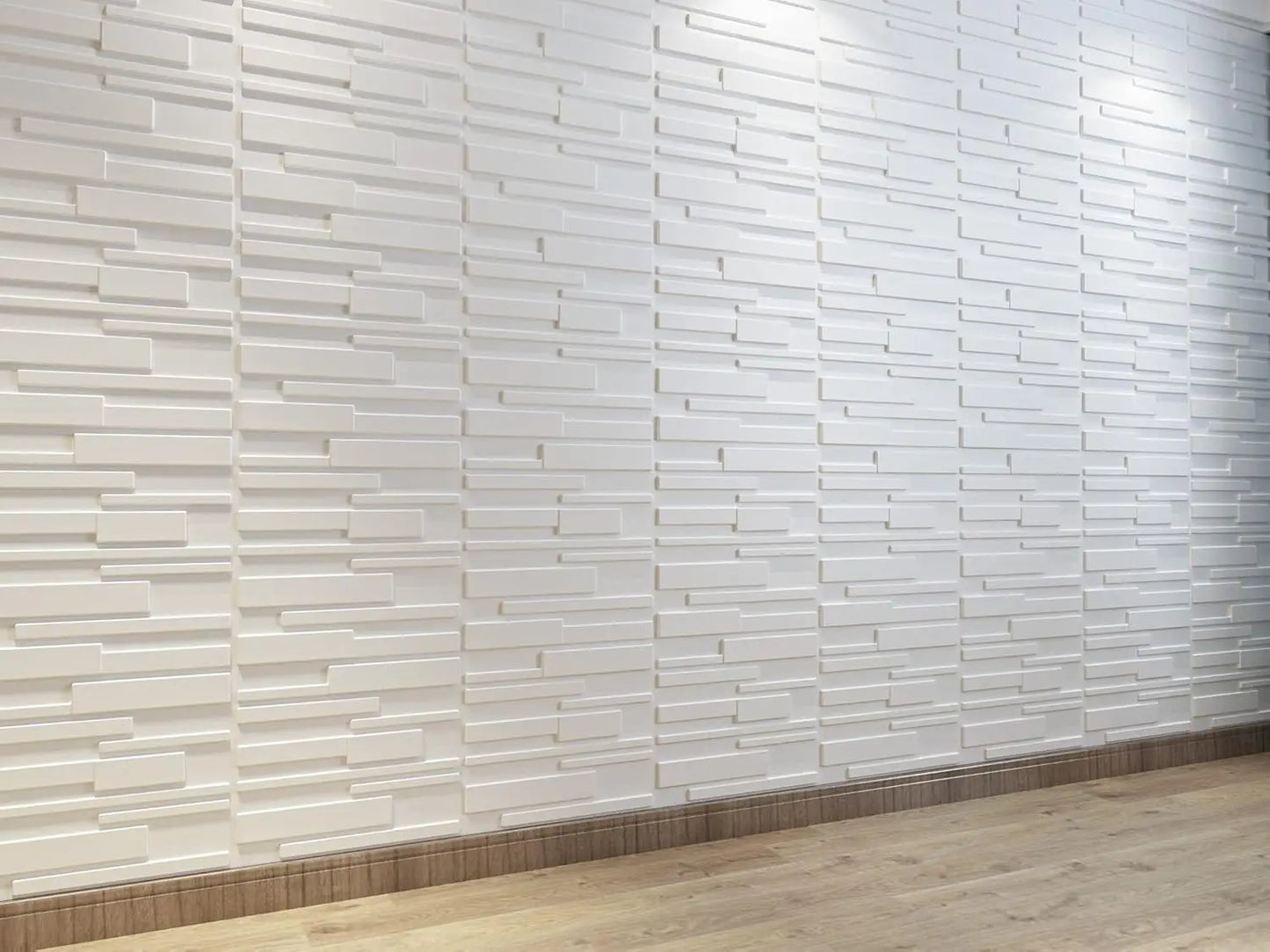 KUUJOJO 3D textured wall panel for indoor wall decoration, suitable for living room, hall, bedroom, hotel, office, send tape