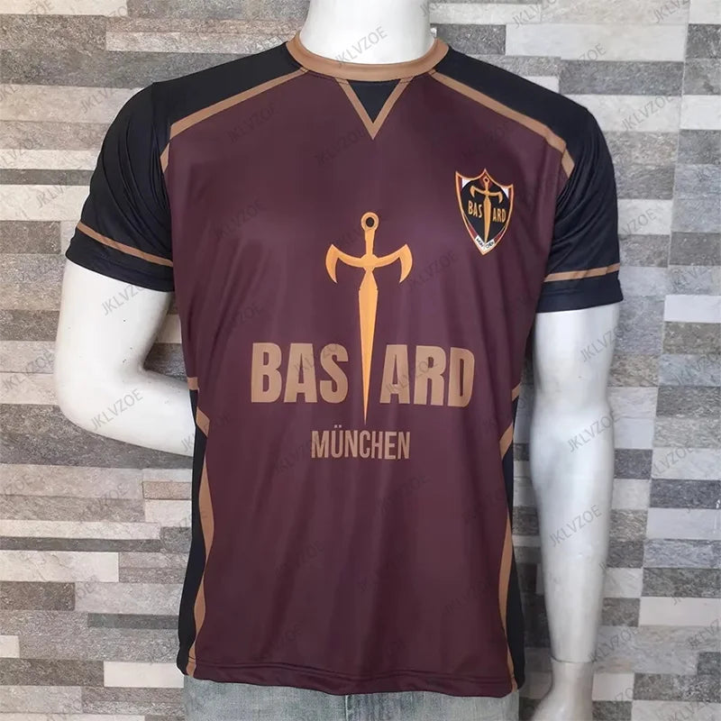 Summer New Jersey Blue Lock Anime Bastard München 99 Gagamaru and Characters Men's Women's Tshirt Casual Sports Kids/Adult Tops