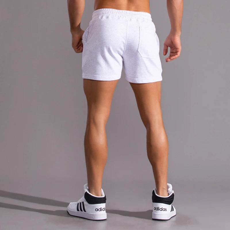 Summer Casual Shorts Men Breathable 100% Cotton Beach Shorts Comfortable Fitness Basketball Sports Short Pants Male Bermudas - AIAZ