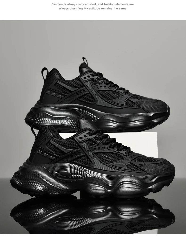 Men's Shoes Cool Platform Running Sneakers Men Fashion Good Large Size 48 Street Athletic Walking Sneakers For Men High Quality - AIAZ