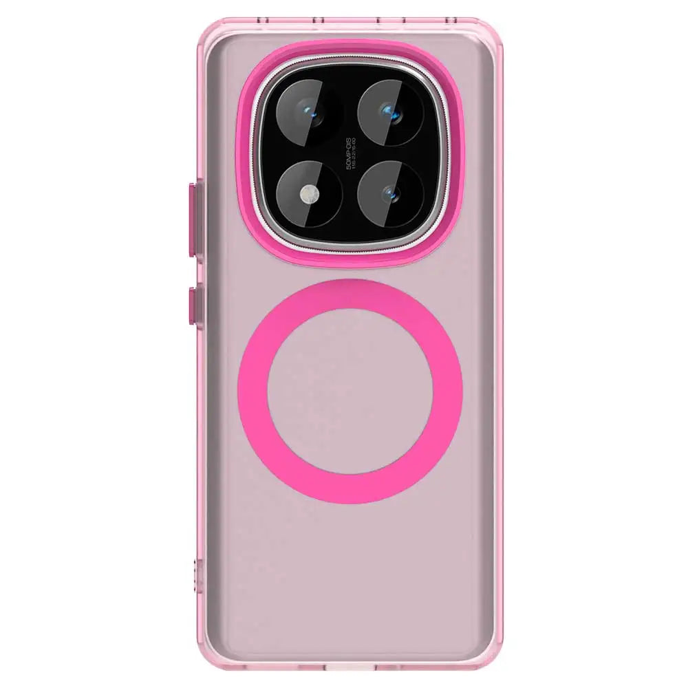 For Xiaomi Redmi Note 14 Pro+ 5G Case Luxury Magnetic Wireless Charge For Magsafe Case for Redmy Note 14 Pro Plus Back Cover