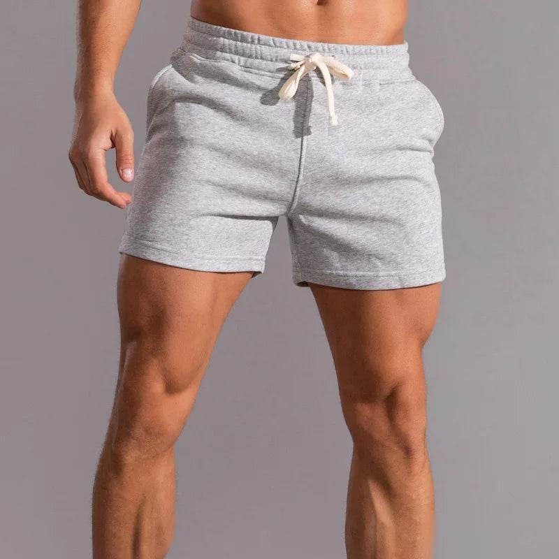 Summer Casual Shorts Men Breathable 100% Cotton Beach Shorts Comfortable Fitness Basketball Sports Short Pants Male Bermudas - AIAZ