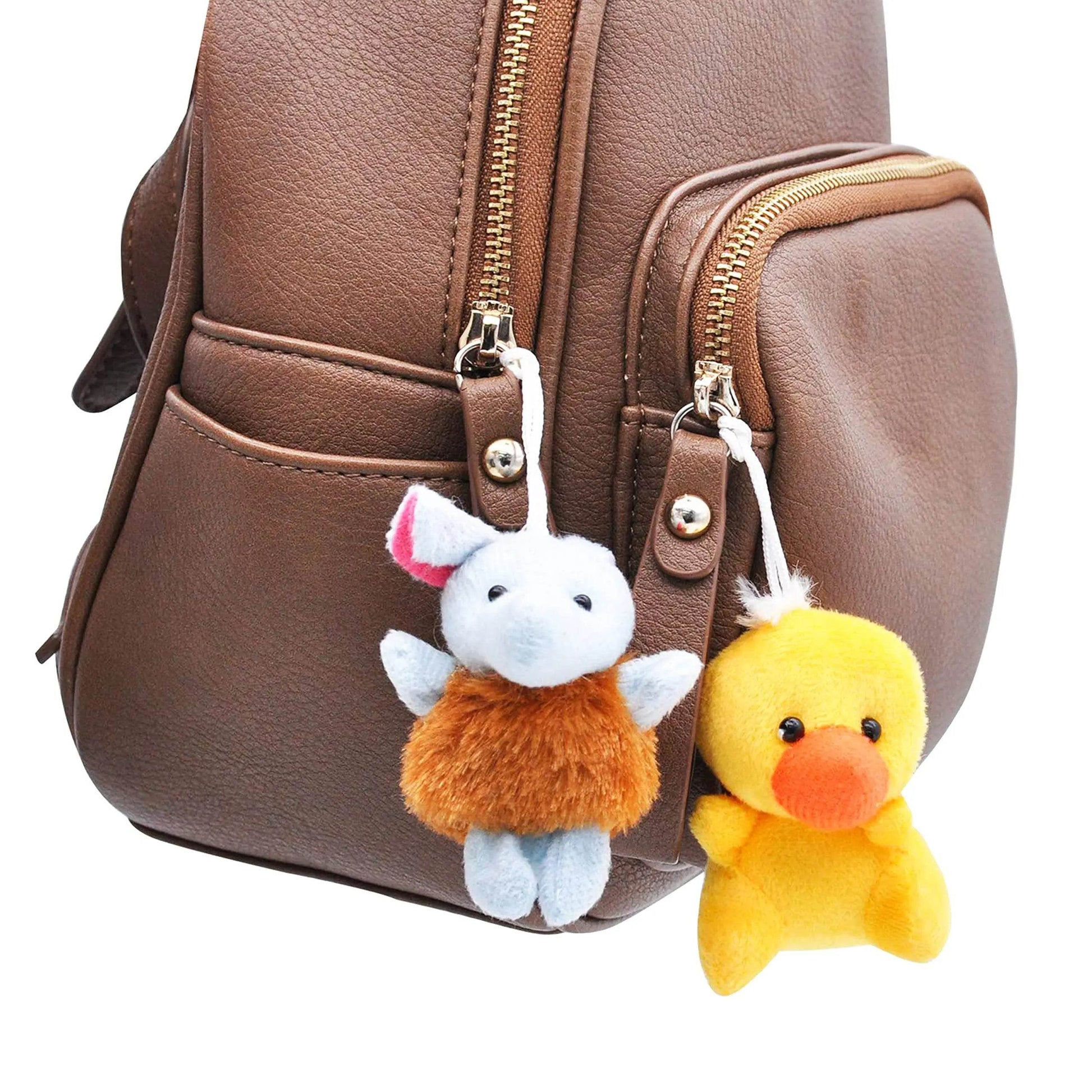 24 Pcs Mini Animal Plush Toys 3” Stuffed Animal Bulk for Kids Birthday Party Favors Presents Pinata Fillers Goodie Bag Fillers - AIAZ