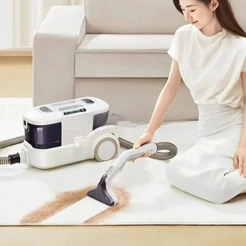 Multi-Functional Fabric Sofa Carpet Clean Machine Spray Suction Integrated Carpet Mattress Cleaning Artifact Home Car Cleaner - AIAZ
