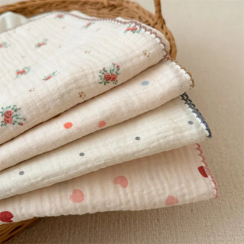 Baby Blanket Newborn Summer Muslin Swaddle Blankets Baby Wrap Cotton Soft Receiving Blankets Bedding Crib Quilt Stuff Bath Towel