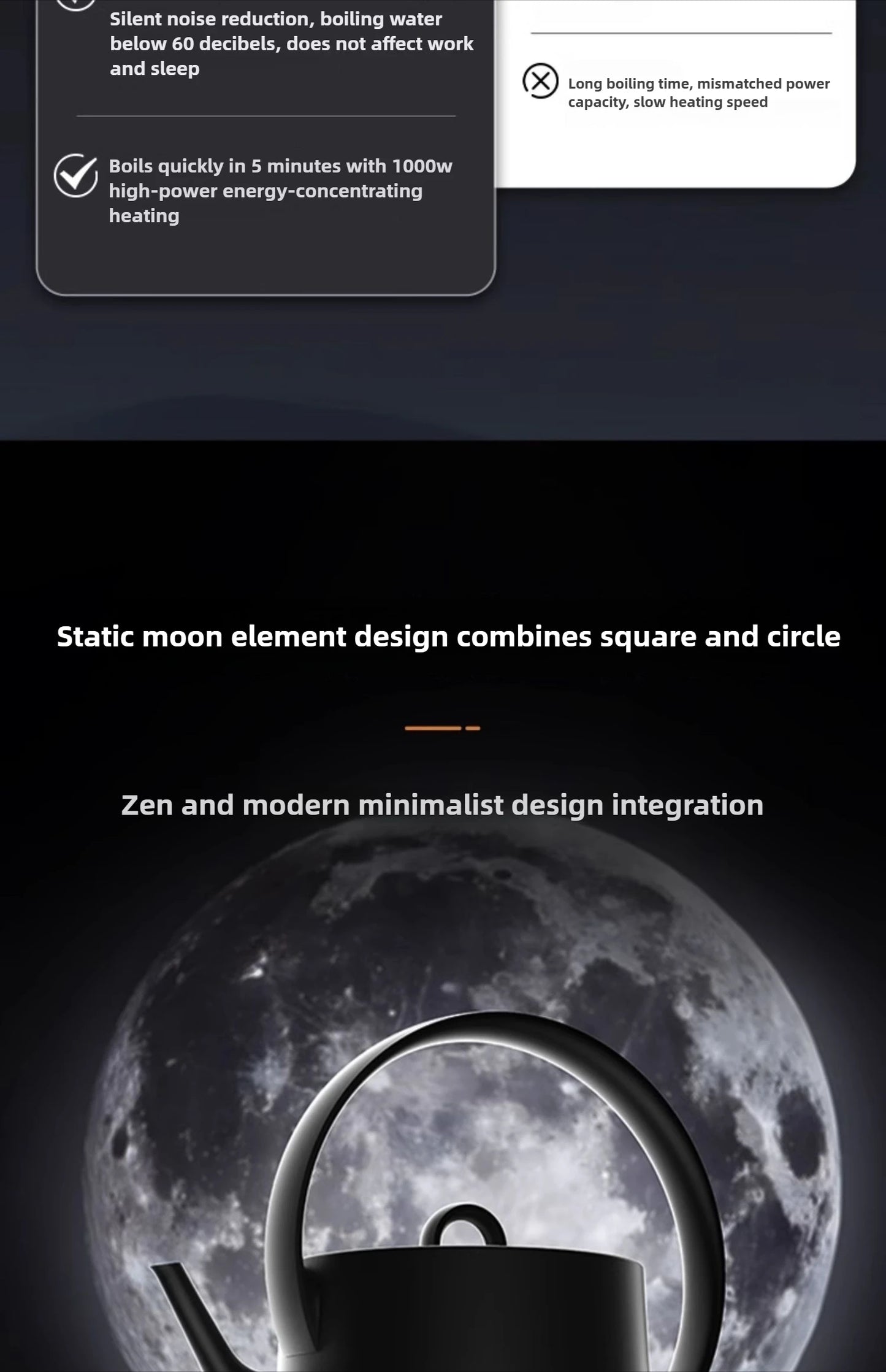 Electric kettle Household 316 stainless steel special kettle for brewing tea