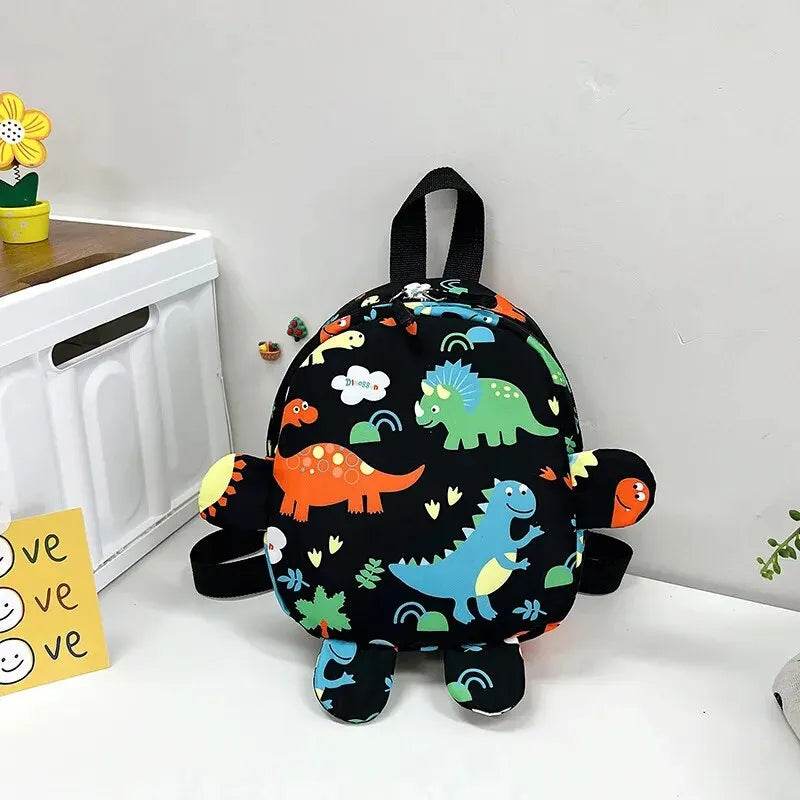 Cute Cartoon Dinosaur Baby Backpacks Kindergarten Schoolbag Children Boys Girls School Bags Adjustable Animals Kid Backpack - AIAZ