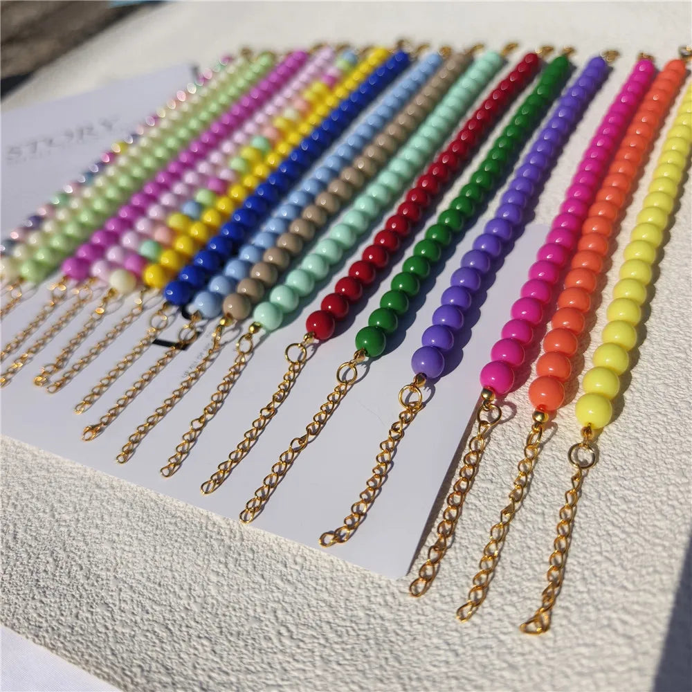 Dogs Necklace Extension Chain Design Pet Collar Fashion Dogs Faux Pearls Necklace Loop DIY Cat Dog Grooming Accessory
