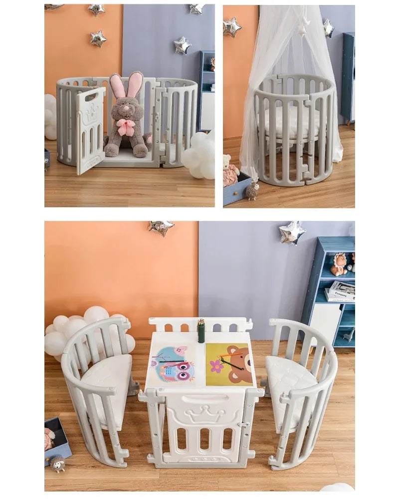 Travel Baby Bed, Baby Furniture Foldable Baby Crib