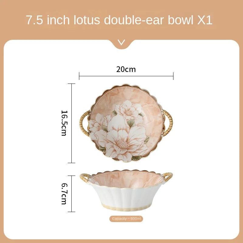 High-quality Ceramic Spoons Wholesale Combinations Household Gift Tableware Sets