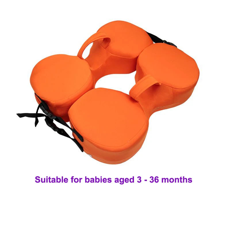 Non-inflatable Baby Swimming Floating Ring Anti Rollover Kid Swim Trainer Child Underarm Swimming Ring for 3-36 Months Baby
