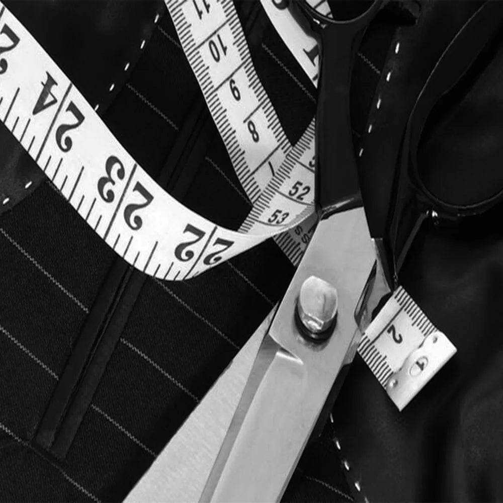 Men's formal suit, double breasted formal two-piece jacket, long pants, groom's formal dress, hat brim, lapel, custom clothing - AIAZ