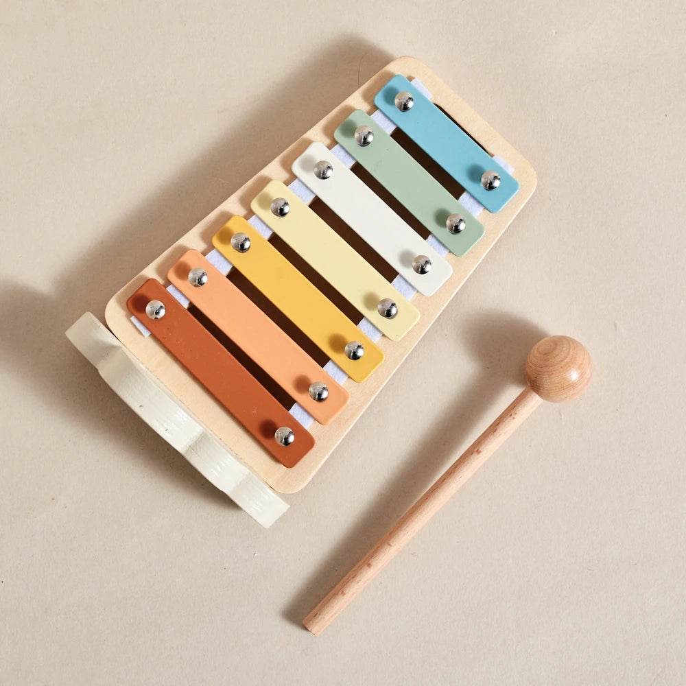 Musical Instruments Montessori Music Baby 0 12 Months Toys Drum Xylophone Kids Early Educational Wooden Instruments Baby Toys - AIAZ