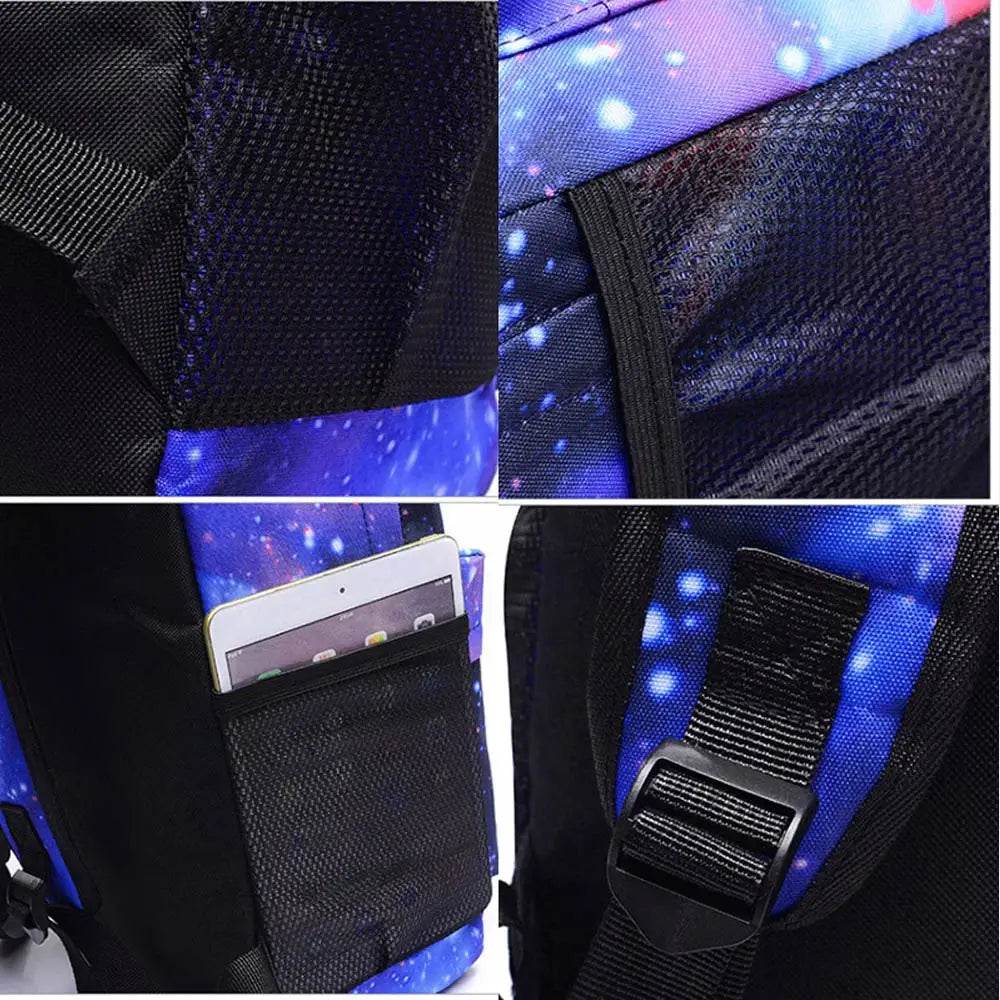 3 Pcs Set Backpack Girls Boys Mujer TV Friends Print Backpacks Fashion School Bags Teenage Friends Knapsack Children Book Bags - AIAZ