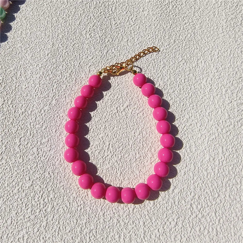 Dogs Necklace Extension Chain Design Pet Collar Fashion Dogs Faux Pearls Necklace Loop DIY Cat Dog Grooming Accessory