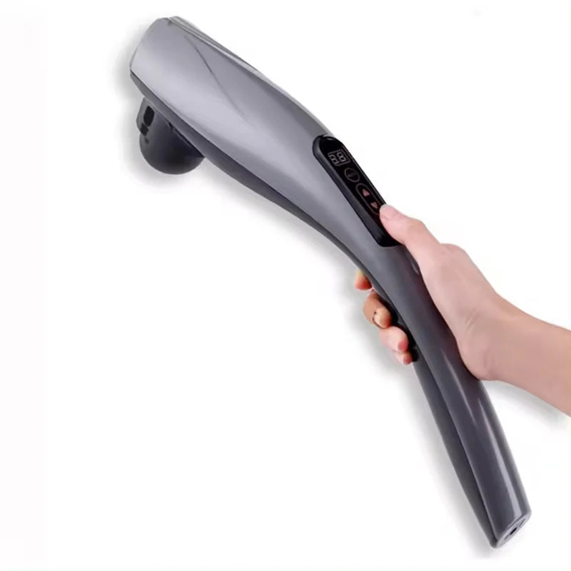 Portable Electric Back Massager Blood Circulation Massager Stick Vibration Hand Held Deep Tissue Massage Hammer