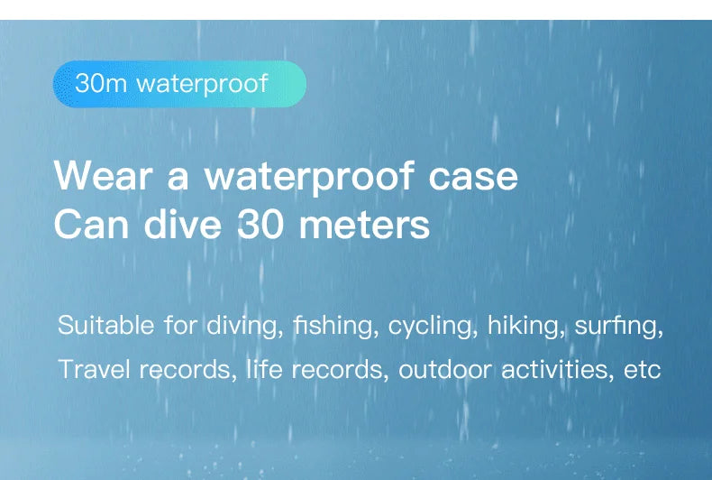 Wireless WiFi 4K UltraHD Mini Portable POV Camcorder Waterproof Magnetic Action Cam Bike Car Vlog Camera Outdoor Sports Recorder