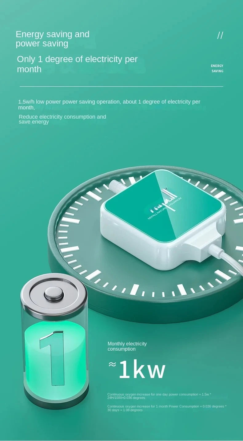 220-240v fish tank aquarium oxygen pump ultra-quiet aerator small household Mini oxygen pump