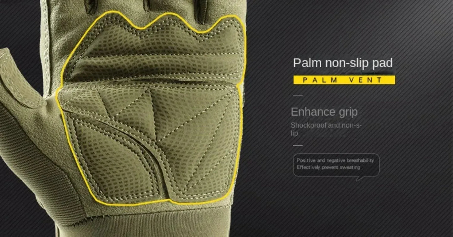 Tactical Gloves for Men and Women Half Finger Outdoor Mountaineering and Cycling Wear-resistant Breathable Riding Gloves