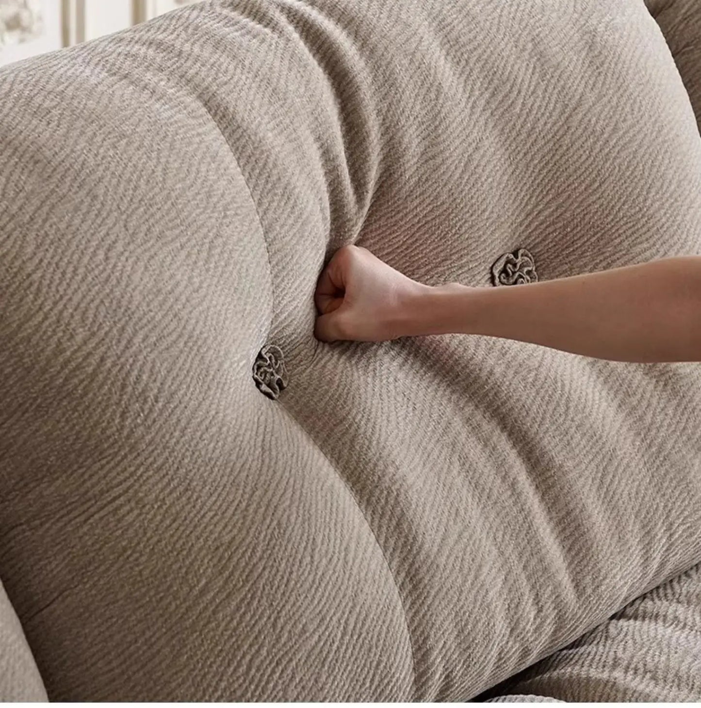 Designer Style Minimalistic Sofa Waterproof Elegant Wooden Chaise Lounge Sofas Living Room Couch Muebles Entrance Hall Furniture